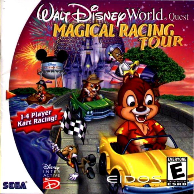 Walt Disney World Quest - Magical Racing Tour box art
