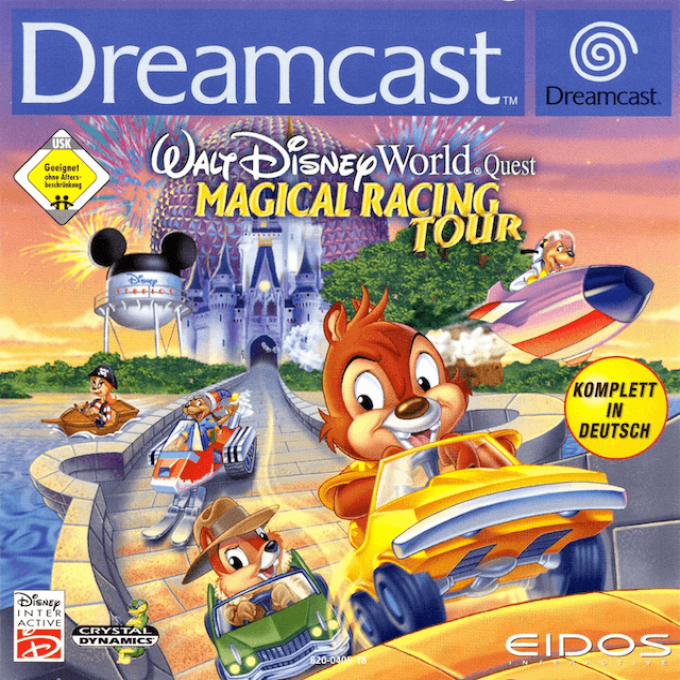 Walt Disney World Quest - Magical Racing Tour — box-2D (DE)