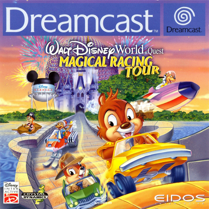 Walt Disney World Quest - Magical Racing Tour — box-2D (FR)
