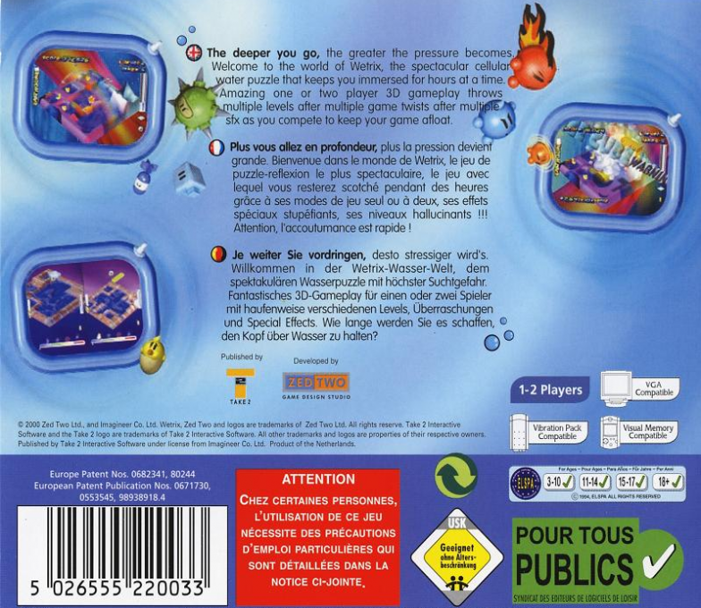 Wetrix+ — box-2D-back (EU)