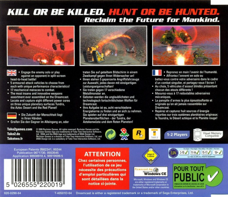 Wild Metal — box-2D-back (EU)