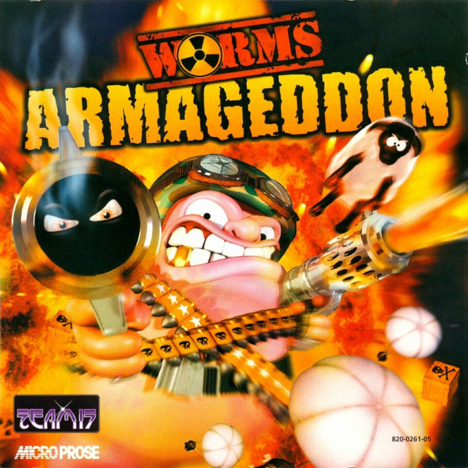 Worms Armageddon — box-2D (EU)
