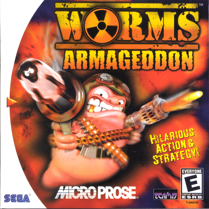 Worms Armageddon box art