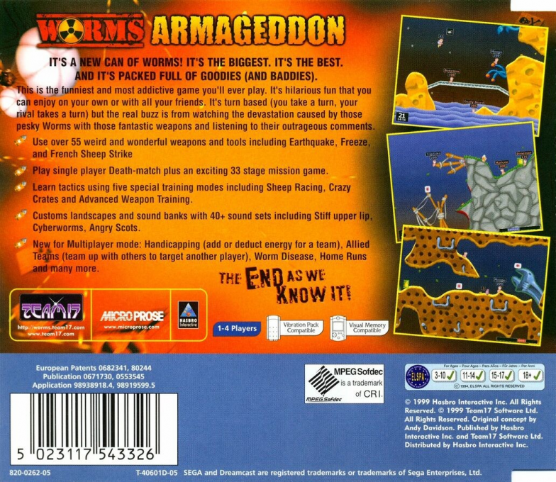 Worms Armageddon — box-2D-back (EU)