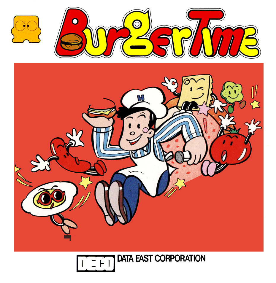 Burgertime box art