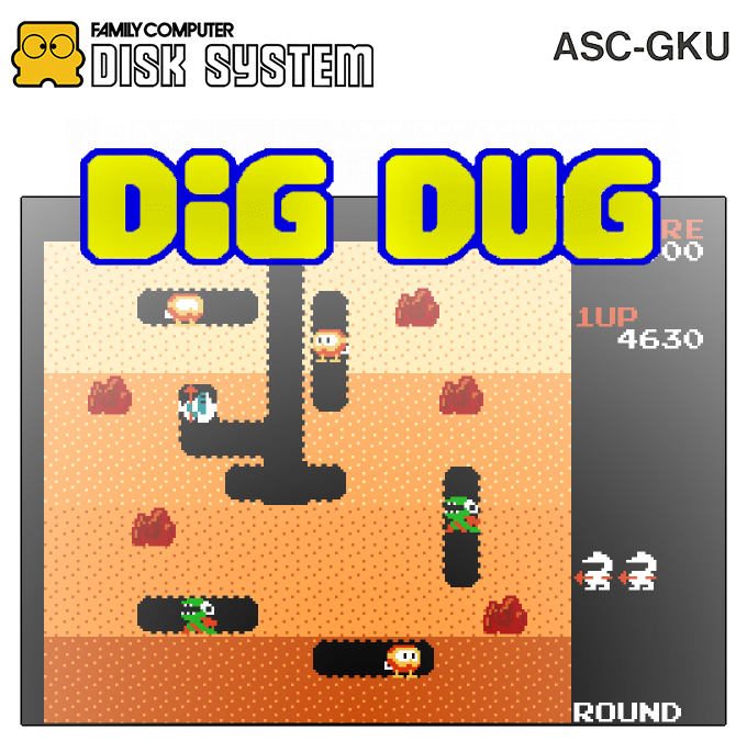 Dig Dug — box-2D (SS)