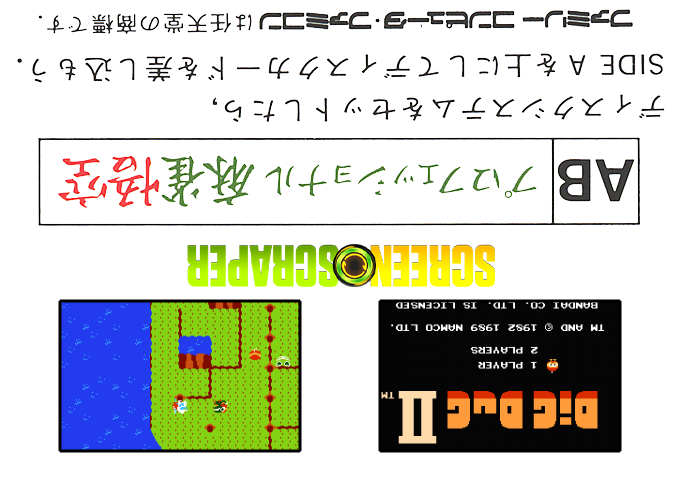 Dig Dug 2 — box-2D-back (SS)
