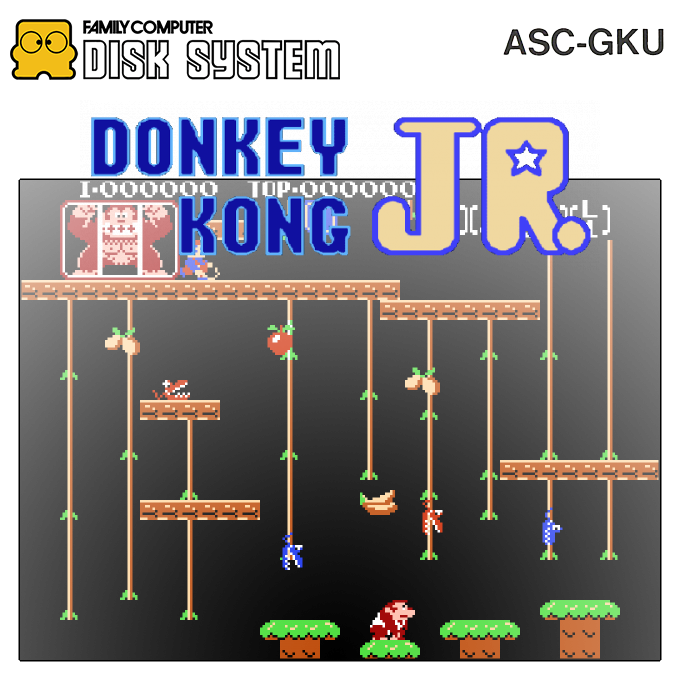 Donkey Kong Jr. — box-2D (SS)