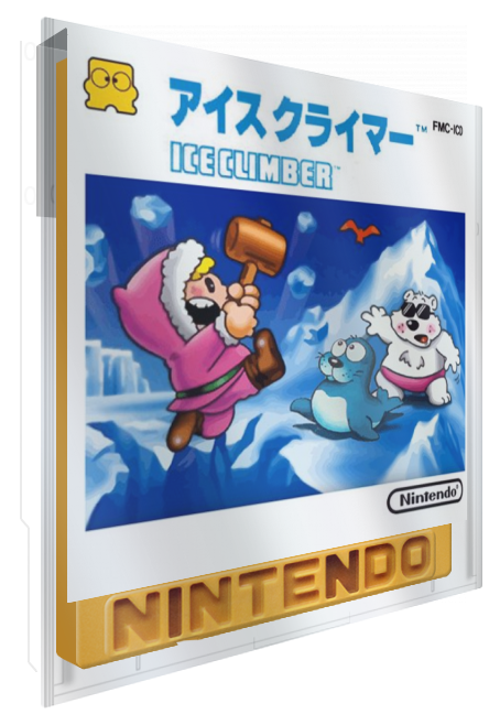 Ice Climber — box-3D (JP)