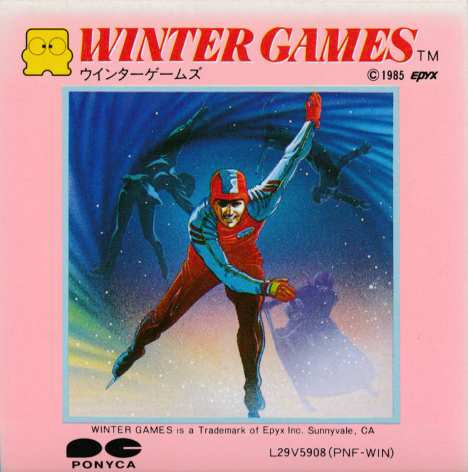 Winter Games box art