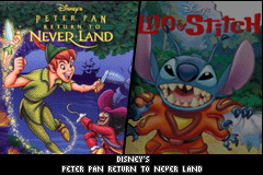 2 Disney Games - Lilo And Stitch 2 + Peter Pan - Return To Neverland — sstitle (WOR)
