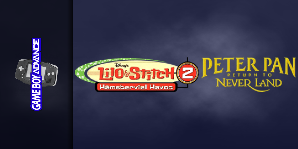 2 Disney Games - Lilo And Stitch 2 + Peter Pan - Return To Neverland — screenmarquee (WOR)