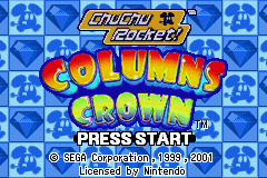 2 Games In 1 - Columns Crown + Chuchu Rocket! — sstitle (WOR)