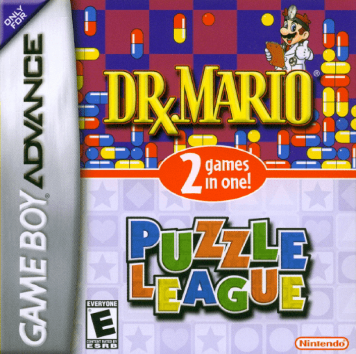 2 Games In One! - Dr. Mario + Puzzle League box art