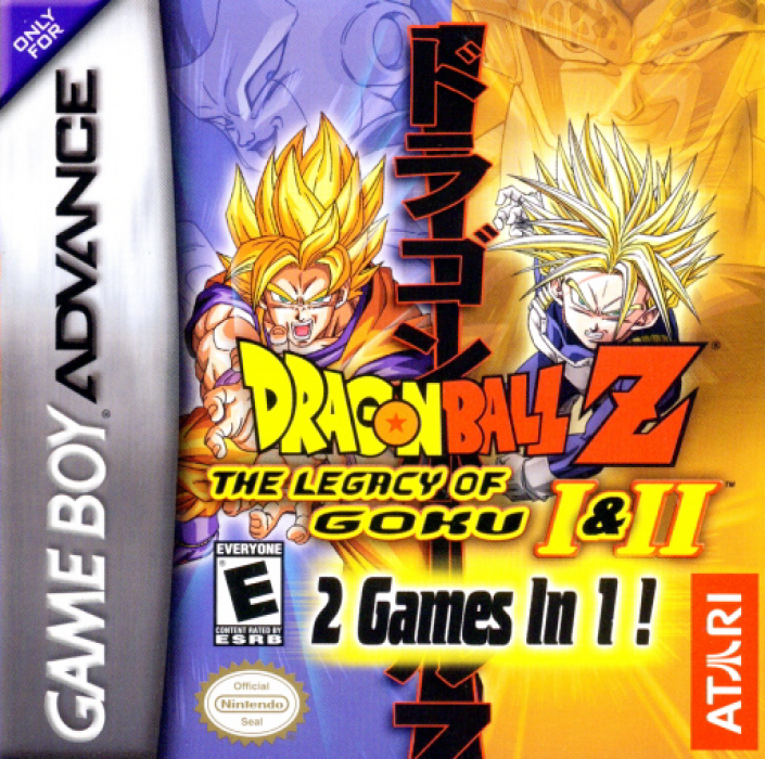 2 Games In 1 - Dragon Ball Z - The Legacy Of Goku 1 And 2 box art
