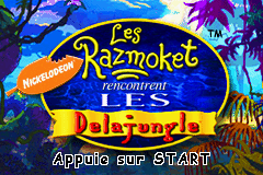 2 Games In 1 - Spongebob Squarepants - Supersponge + Rugrats Go Wild — sstitle (FR)