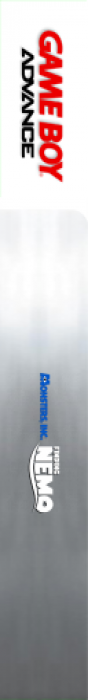 2 Games In 1 - Monsters, Inc. + Finding Nemo — box-2D-side (EU)