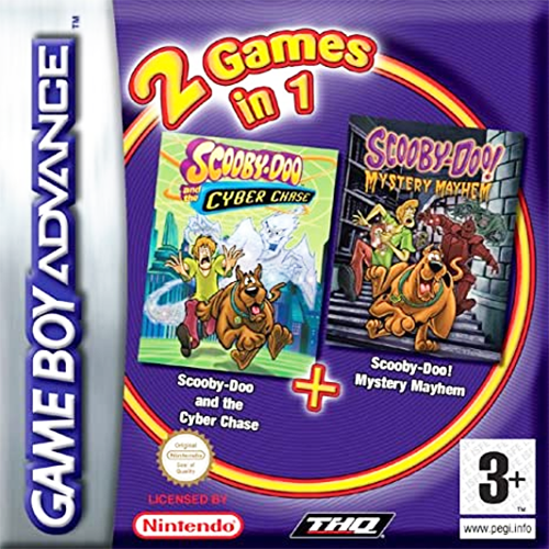 2 Games in 1 : Scooby-Doo!, Mystery Mayhem + Scoob — box-2D (EU)