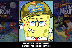 2 Games In 1 - Spongebob Squarepants - Battle For Bikini Bottom + Jimmy Neutron Boy Genius — sstitle (WOR)