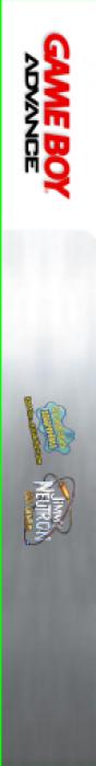 2 Games In 1 - Spongebob Squarepants - Battle For Bikini Bottom + Jimmy Neutron Boy Genius — box-2D-side (EU)