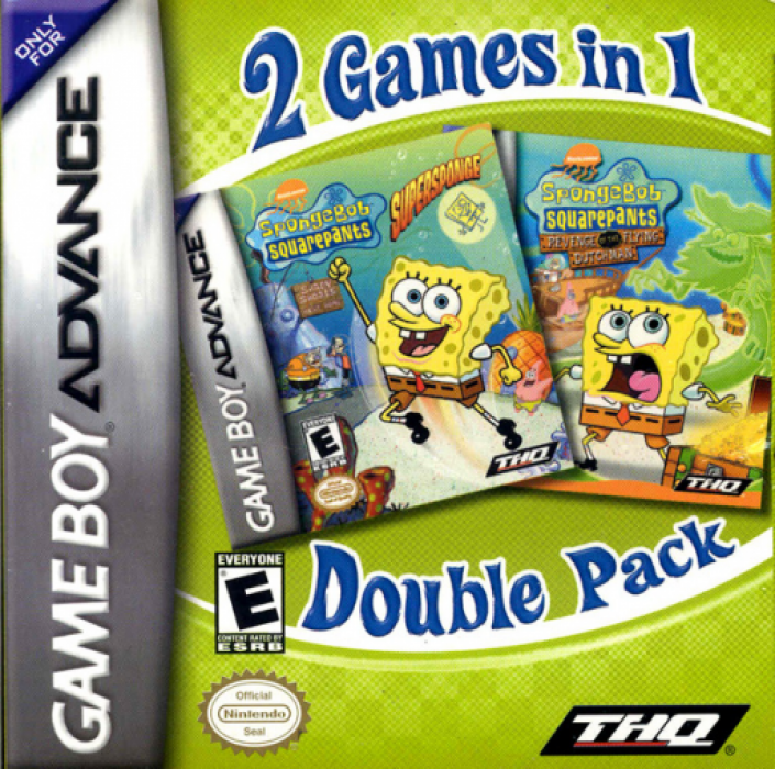 2 Games in 1 : SpongeBob SquarePants, Revenge of t box art