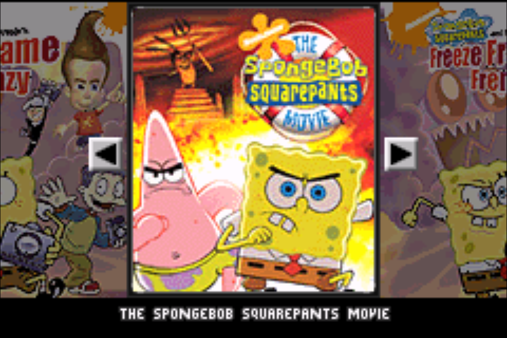 2 Games In 1 - The Spongebob Squarepants Movie + Spongebob Squarepants And Friends In Freeze Frame Frenzy — sstitle (EU)