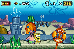 2 Games In 1 - The Spongebob Squarepants Movie + Spongebob Squarepants And Friends In Freeze Frame Frenzy — ss (WOR)