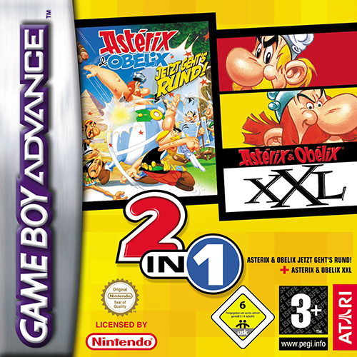 2 In 1 - Asterix And Obelix - Bash Them All! + Asterix And Obelix Xxl — box-2D (DE)