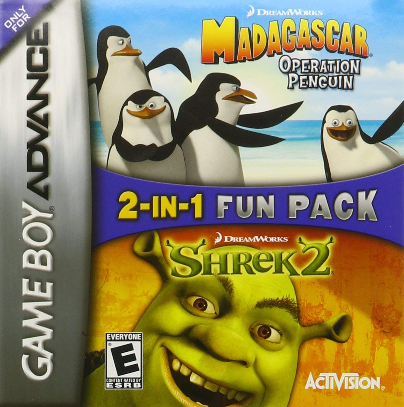 2-in-1 Fun Pack : Shrek 2 + Madagascar, Operation box art