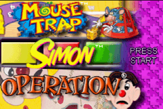 3 Game Pack! - Mouse Trap + Simon + Operation — sstitle (WOR)