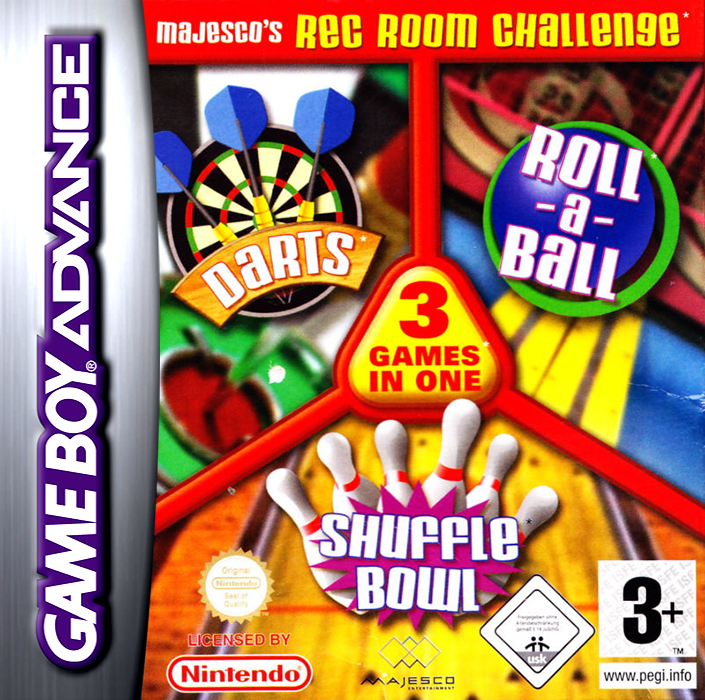 Majesco's Rec Room Challenge — box-2D (EU)