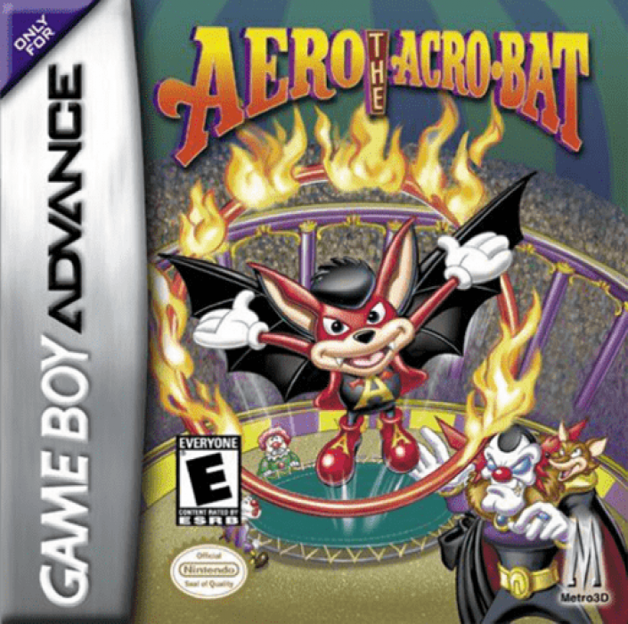 Aero The Acro-bat box art