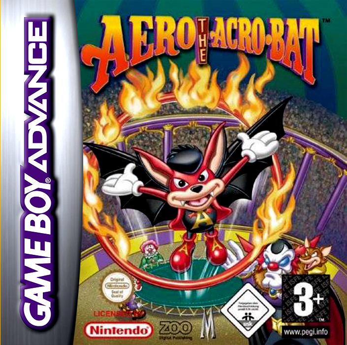 Aero The Acro-bat — box-2D (EU)