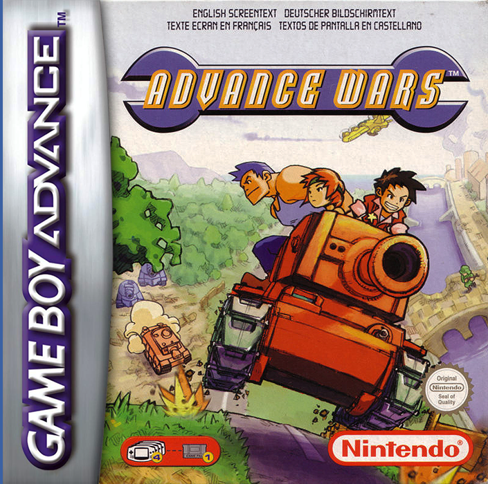 Advance Wars — box-2D (EU)