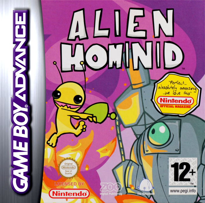 Alien Hominid — box-2D (EU)