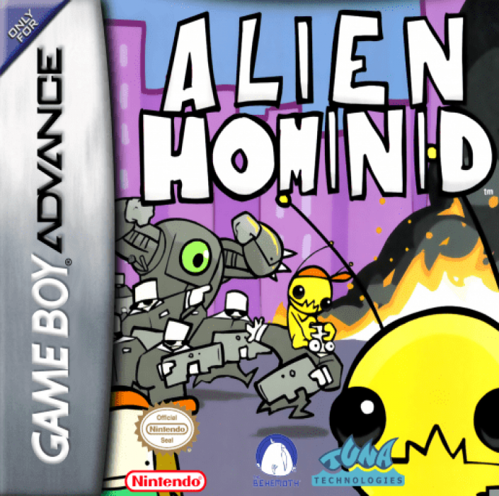 Alien Hominid box art