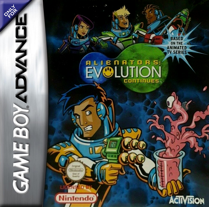 Alienators - Evolution Continues — box-2D (EU)