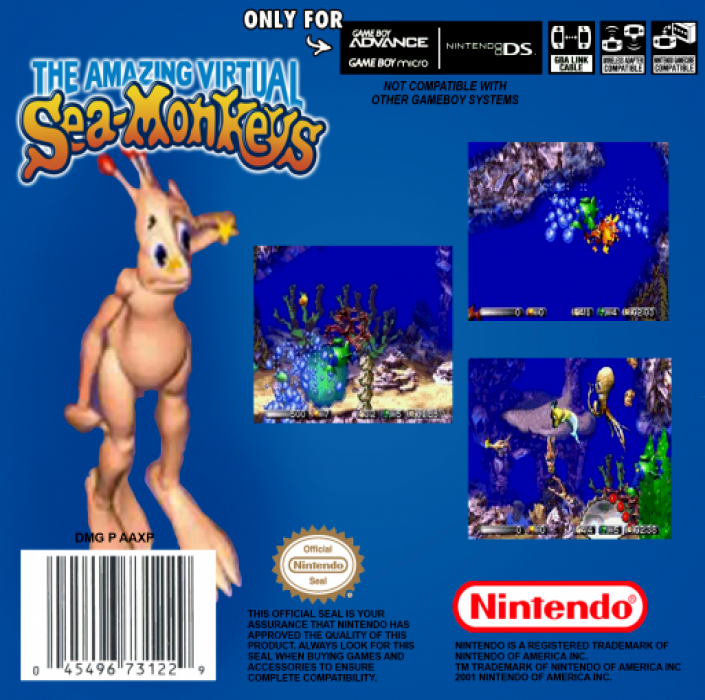 Amazing Virtual Sea-monkeys, The — box-2D-back (US)