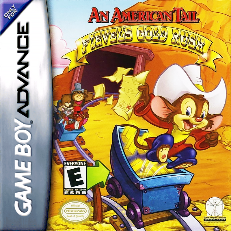 An American Tail - Fievel's Gold Rush box art