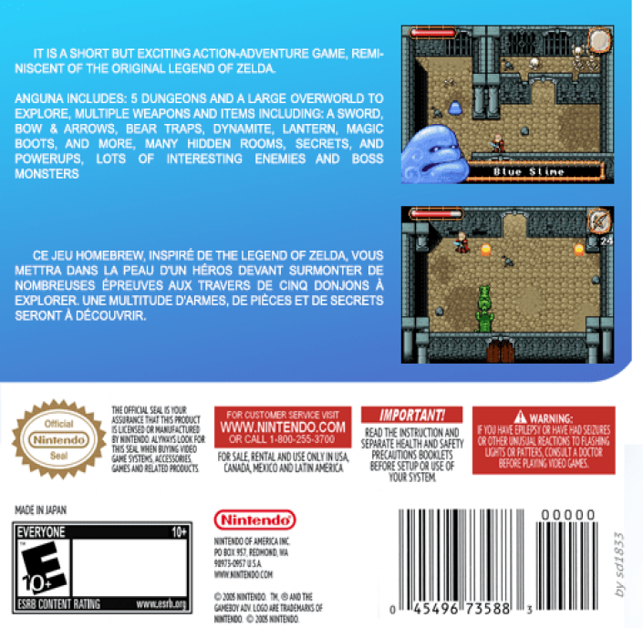 Anguna - Warriors Of Virtue — box-2D-back (US)