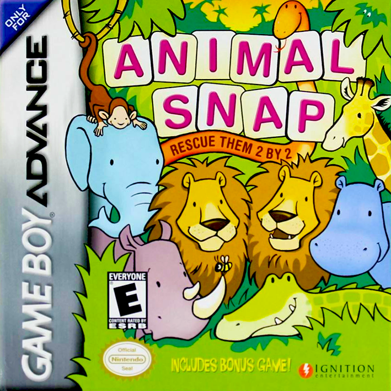 Animal Snap - Rescue Them 2 By 2 box art