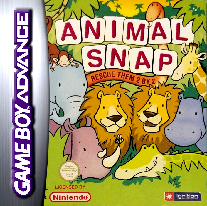 Animal Snap - Rescue Them 2 By 2 — box-2D (EU)