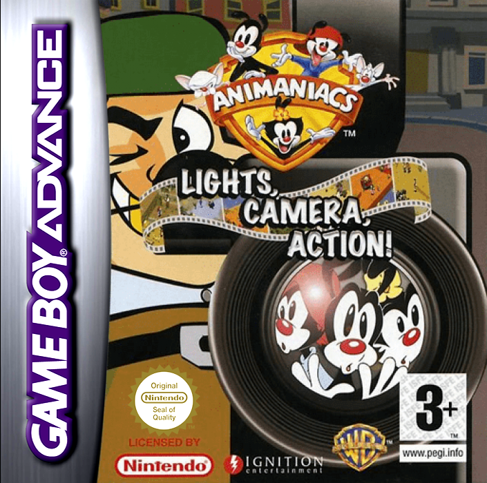 Animaniacs - Lights Camera Action ! — box-2D (FR)