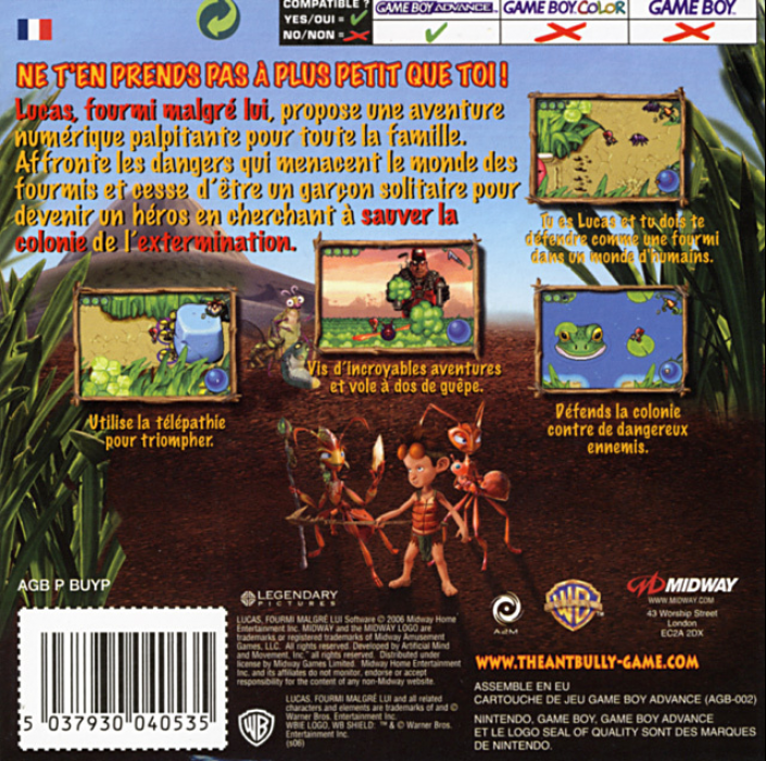 Ant Bully, The — box-2D-back (FR)