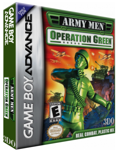 Army Men - Operation Green — box-3D (US)