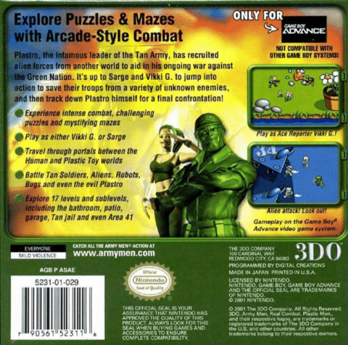 Army Men Advance — box-2D-back (US)