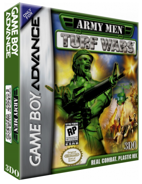 Army Men - Turf Wars — box-3D (US)