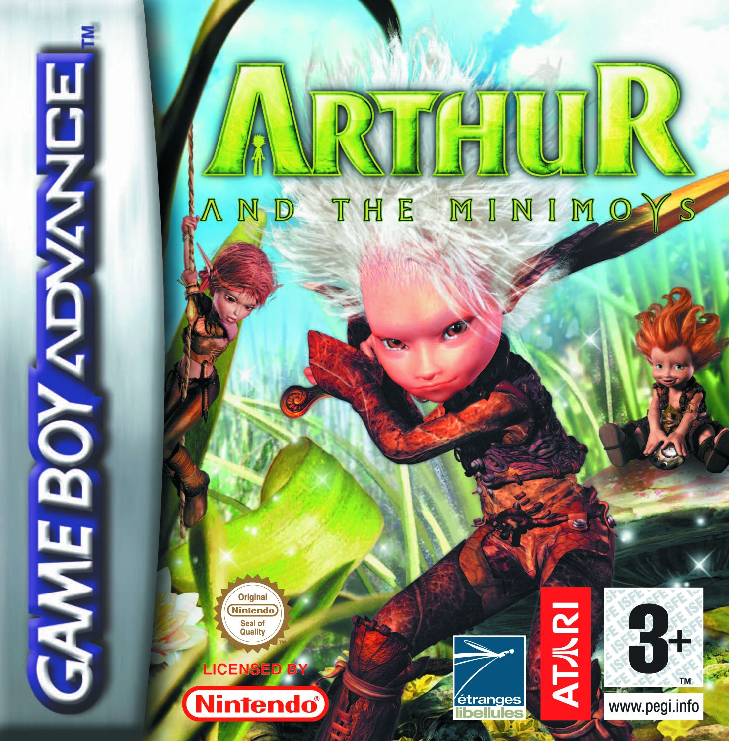 Arthur and the Invisibles — box-2D (EU)