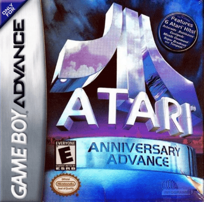 Atari Anniversary Advance box art