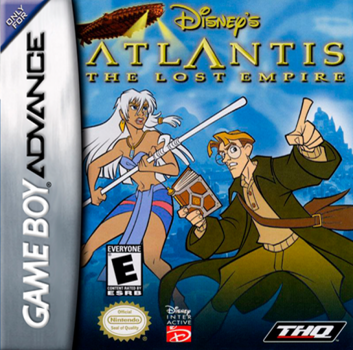 Atlantis - The Lost Empire box art